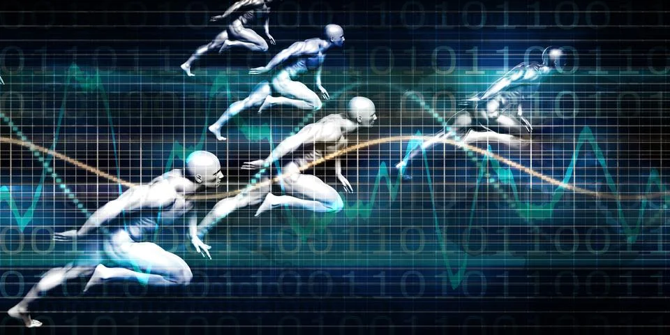 Science Futuristic Technology Stock Illustration