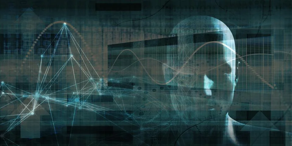 Science Futuristic Technology 库存插图