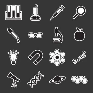 Science icon Stock Illustration