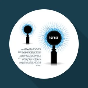 Science icon. laboratory concept.  Flat illiustration , vector イラスト素材