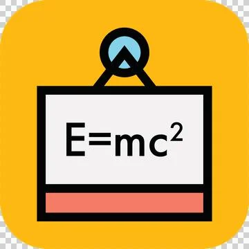Science icon set design asset Stock Illustration