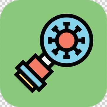 Science icon set design asset Stock Illustration