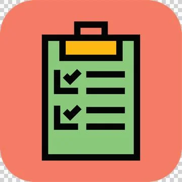 Science icon set design asset Stock Illustration
