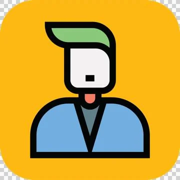 Science icon set design asset Stock Illustration