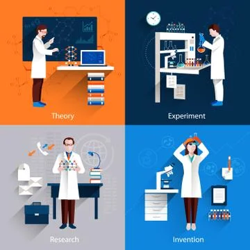 Science Icons Set イラスト素材
