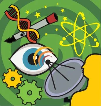 Science Illustrazione stock