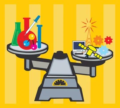 Science Illustrazione stock