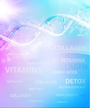 Science illustration design. Illustrazione stock