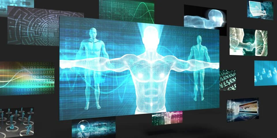 Science Industry Stock Illustration