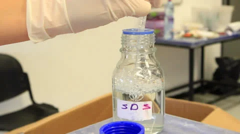 Science lab class Stock Footage 25594435