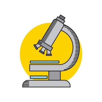 Science lab design Stock Illustration