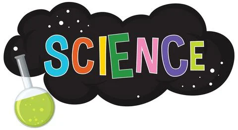 Science Lab Tools and Equipment Cartoon Illustration Stock Illustration
