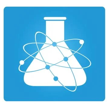 Science laboratory Illustrazione stock