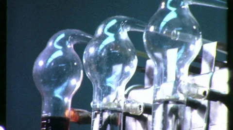 Science Laboratory TEST TUBES Lab Machine CHEMISTRY Vintage Film Movie Industry Video stock 8951888