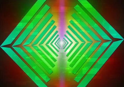 Science light lines abstract background Stock Illustration