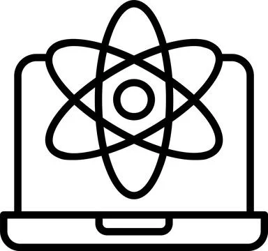 Science Line Icon Design Stock Illustration