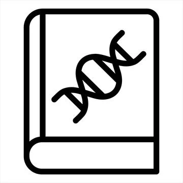 Science line icon vector illustration isolated on white background 스톡 일러스트