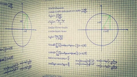 Science Mathematics Box Stock Footage