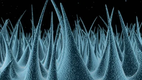 Science microcosm virus background. Seamless loop Stock Footage 166334059