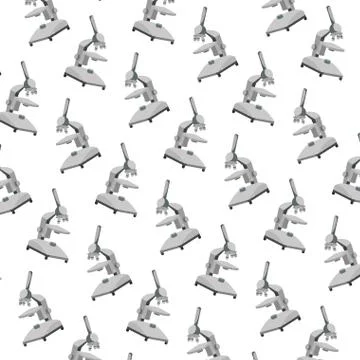 Science microscope laboratory object background 스톡 일러스트