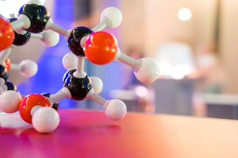 Science Molecule DNA Model Structure, business concept 스톡 사진