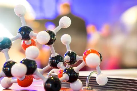 Science Molecule DNA Model Structure, business concept 스톡 사진