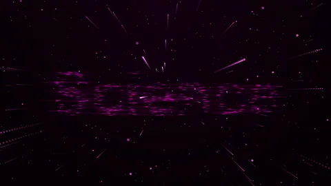 Science Particle Digital Data Analysis Big Data, High Tech Blockchain Data Stock Footage 346802815