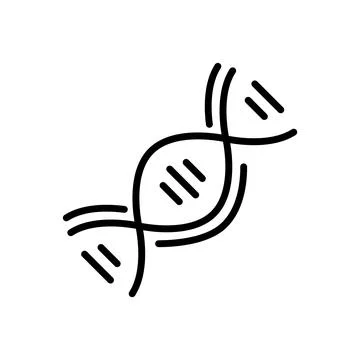 Science research experiment lab line icon. Biology chemistry medical element Stock Illustration