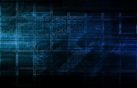 Science research Stock Illustration