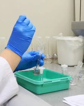 Science research Stock Photos