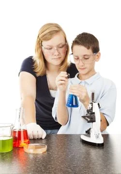 Science in School Foto stock