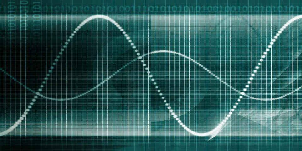 Science Technology Background Stock Illustration