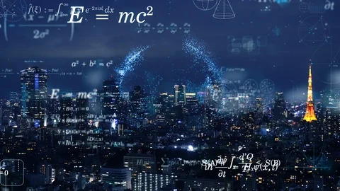 Science technology concept. Communication network. Stock Footage 120819552