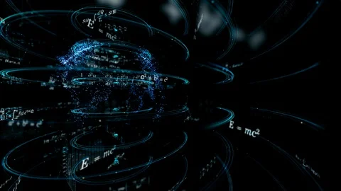 Science technology concept. Mathematics. Physics. Analytics. Stock Footage 120811162