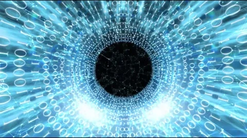 Science technology data binary code network. Stock Footage 277522483