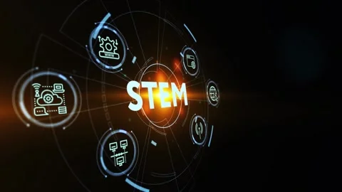 Science, technology, engineering and math. STEM concept. Business, Technology Видео 189991029