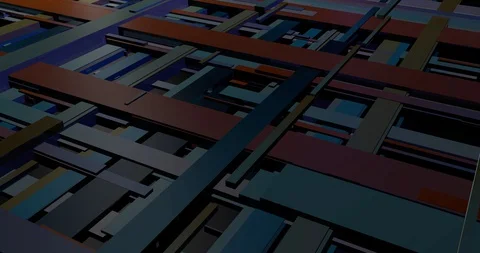 Science Technology Futuristic Connectivity in Electronics Abstract Stock Footage 129532854