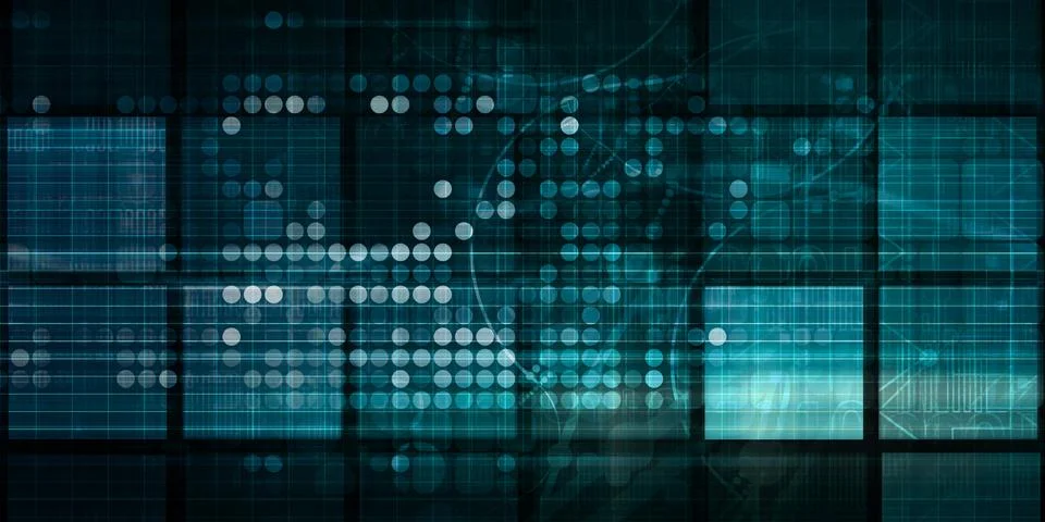 Science Technology Stock Illustration