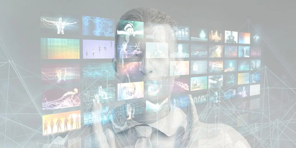 Science Technology Stock Illustration