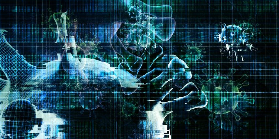 Science Technology Illustrazione stock