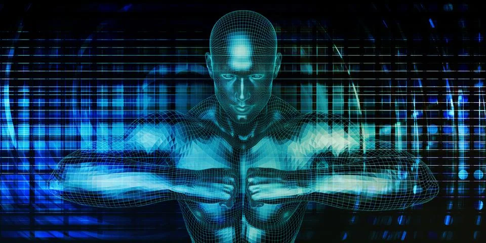 Science Technology Stock Illustration