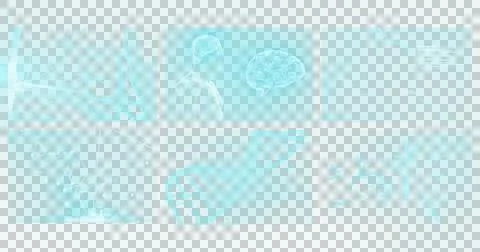 Science Technology Interface Illustrazione stock