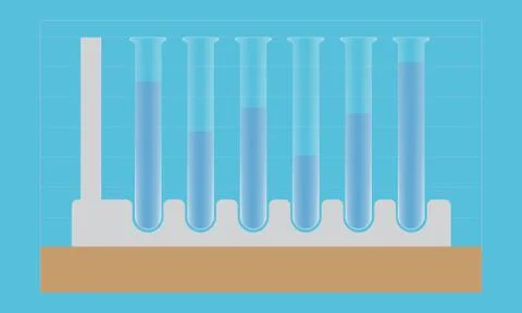 Science test tube Stock Illustration