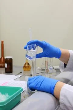 Science testing Stock Photos