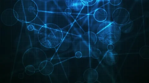 Science theme animation Stock Footage 49634572