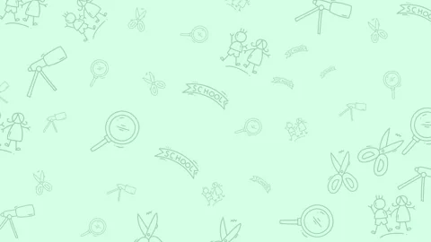 Science themed background with microscope, telescope and other equipment. Stock Footage 320149704