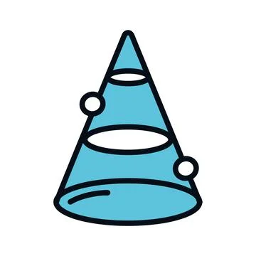 Science triangle icon Stock Illustration