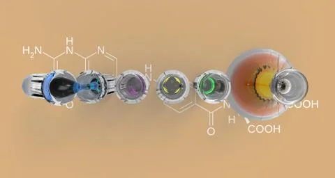 Science tube Stock Illustration