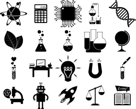 Science, vector illustration Stock Illustration