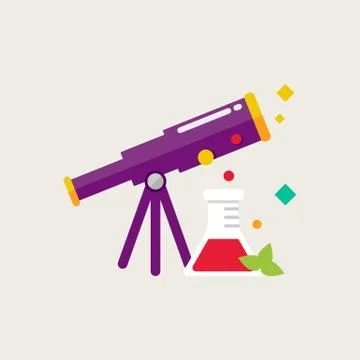 Science vector illustration Stock Illustration